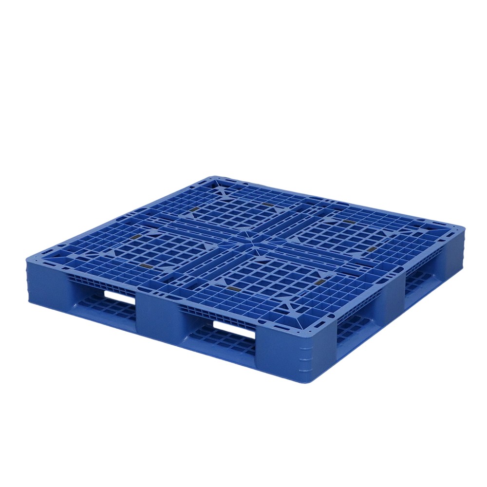 plastic pallets for warehouse, rackable plastic pallets, nestable plastic pallets 1100X1100X150MM