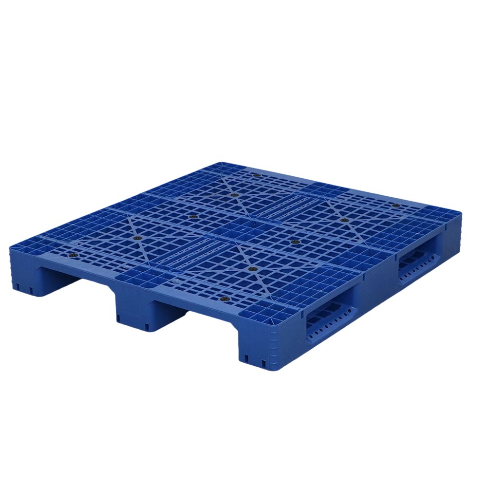 High density HDPE plastic pallets with excellent moisture acid and alkali resistance 1200x1100x150MM WP-CH1211-24#