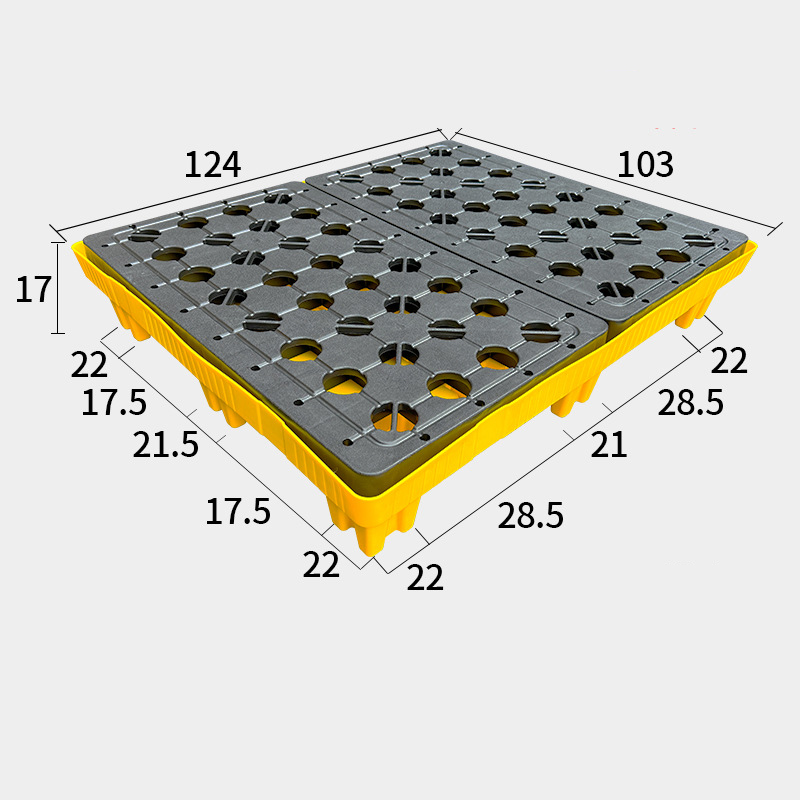 1200x1000mm plastic pallets for EU/Asia Standard
